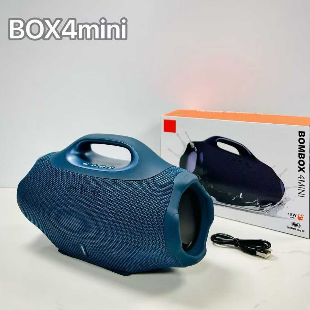 BOMBOX4 MINI Wireless Bluetooth Speaker Outdoor Portable Small Fighter 4 Mini Subwoofer