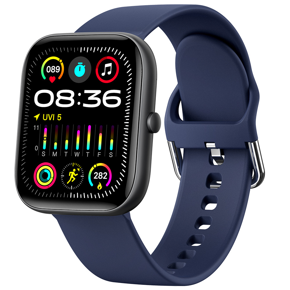 Zongxin C08 Smart Watch New Product Bluetooth Call Watch Heart Rate Blood Pressure Monitoring Sleep HD Large Screen