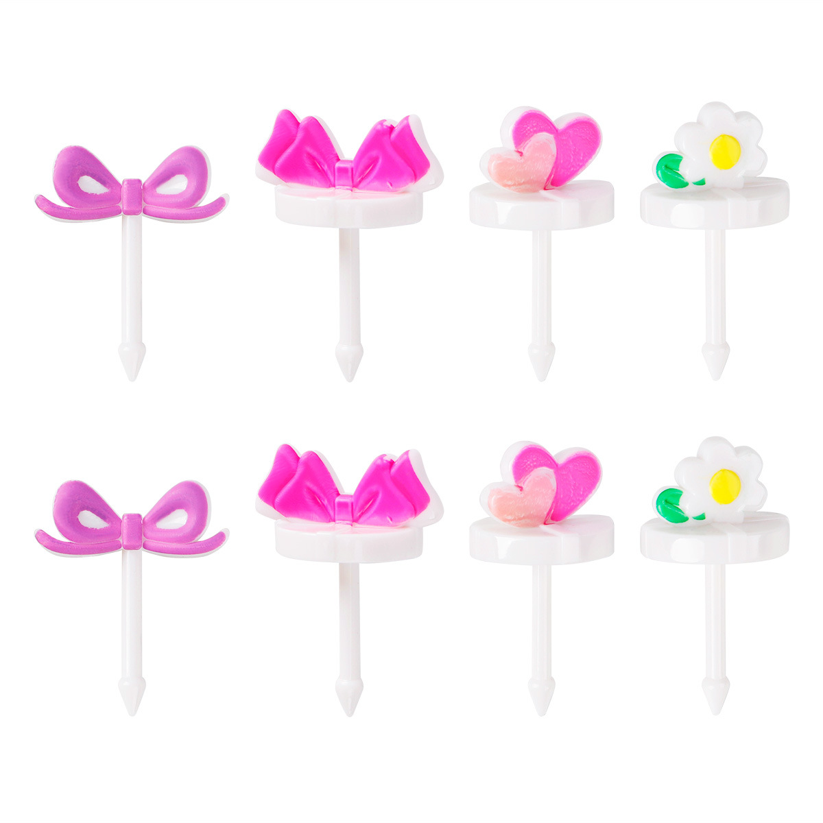 Bento decoration pick fruit fork Mickey cute mini bento pick animal paradise fruit fork set bento pick