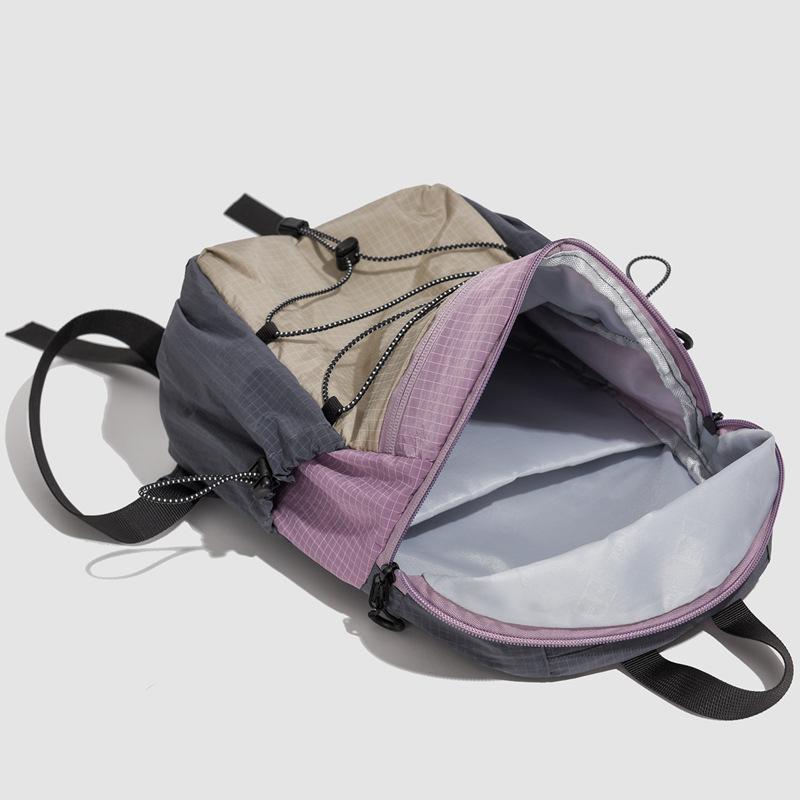 Lightweight small double-shoulder bag women college student new casual hiking mountaineering outdoor travel backpack large capacity mountaineering bag