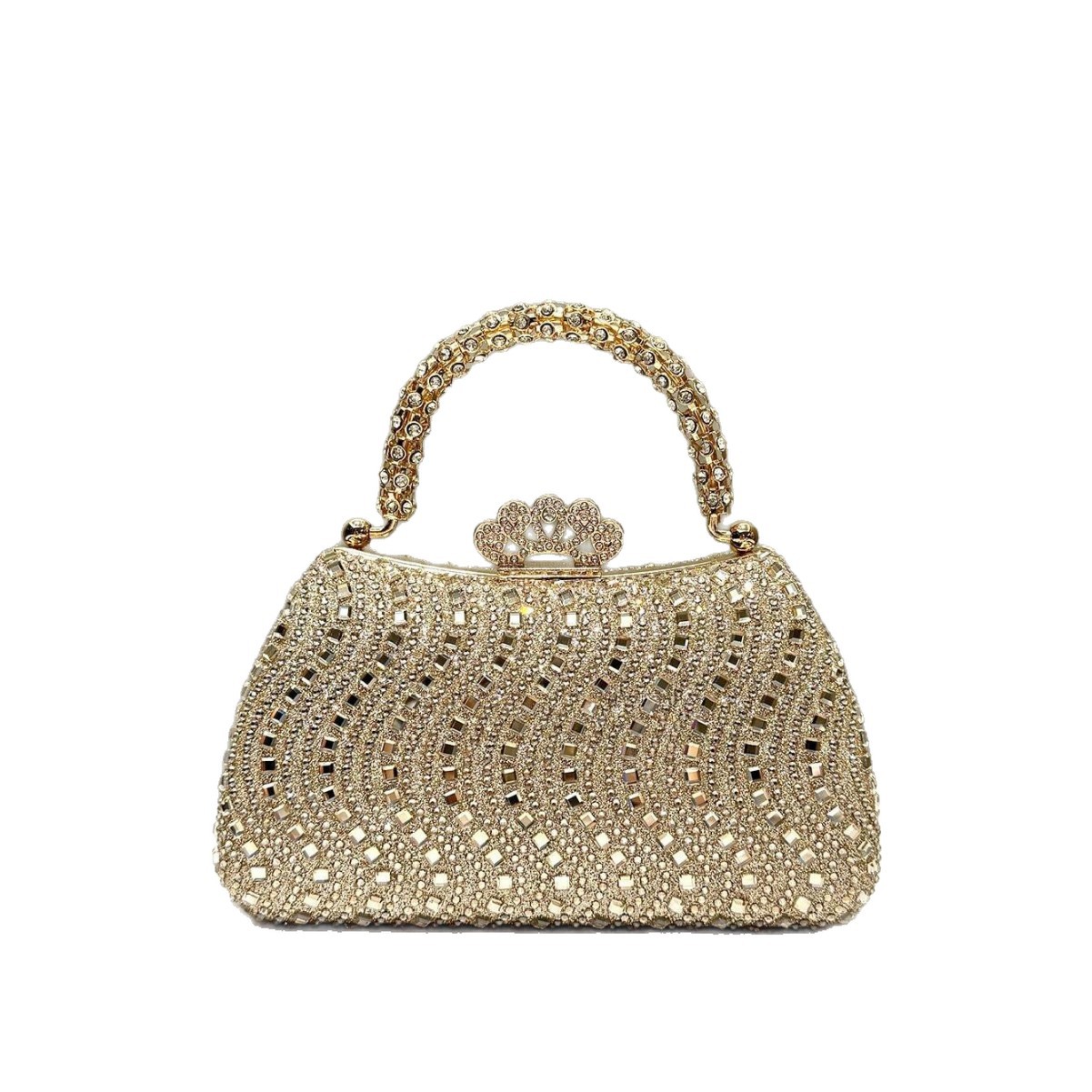 2025 New Diamond Evening Bag Banquet Bag Dress Wedding Banquet Crossbody Bag Evening Bag Celebrity