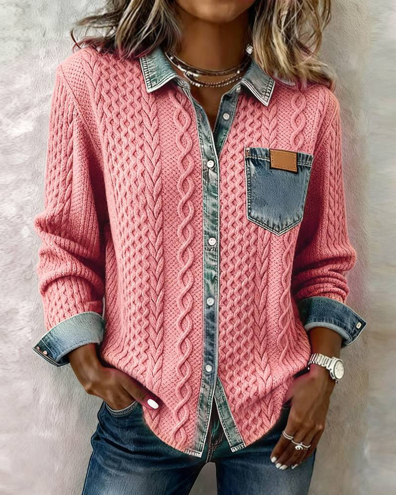2025 Independent Station Summer Women's Plaid Print Long Sleeve Shirt