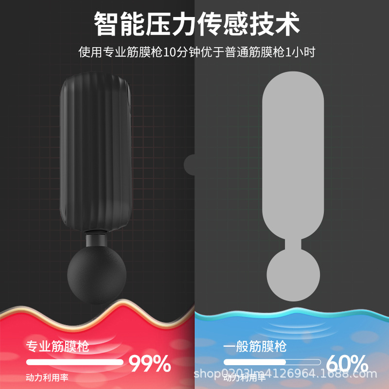 Massage Gun Fascia Gun Muscle Relaxation Waist Leg Home Portable Fitness Equipment Mini Portable