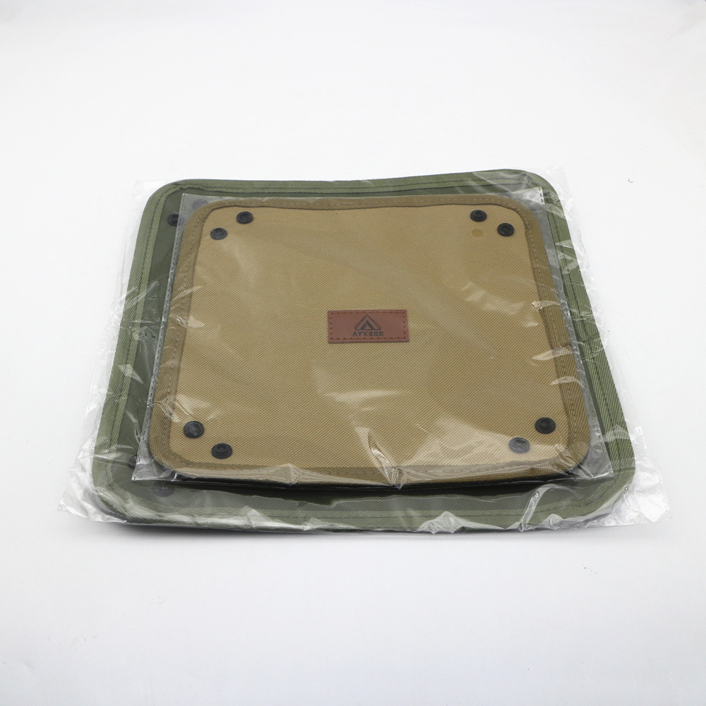 AYXSEE Outdoor Camping Storage Tray Portable Foldable Square Box Home Travel Camping Miscellaneous Storage Tray