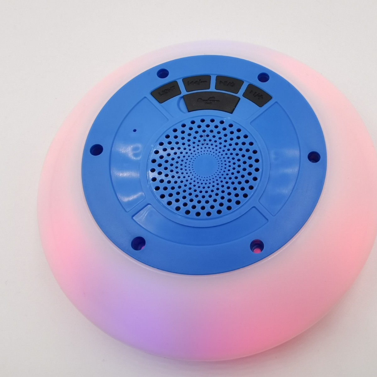 New Colorful Running Light Bluetooth Speaker Outdoor Portable Waterproof Speaker Water Floating Speaker