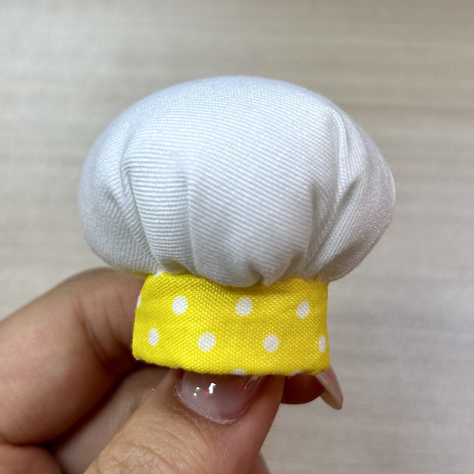 14cm Wallace and Gromit kitty polka dot chef hat 15cm potato doll DIMOO doll clothing diy accessory accessory