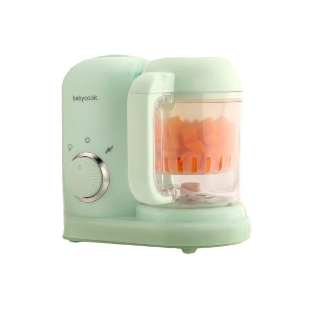 Baby Food Processor Multifunctional Steaming and Blending All-in-One Small Automatic Food Grinder