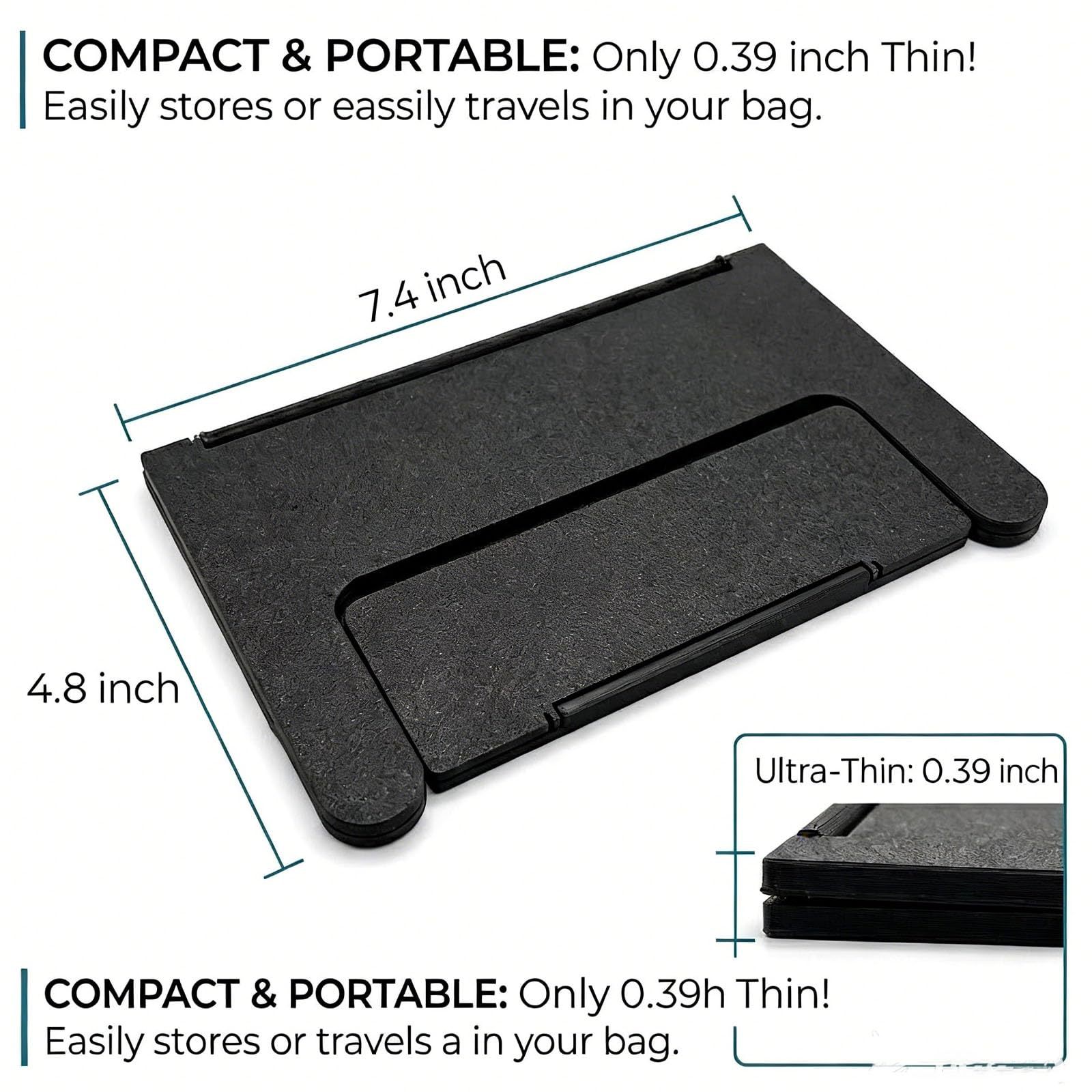 Mahjong Card Holder Angled Visible Card Rack Space-Saving Compatible with American Mahjong Foldable
