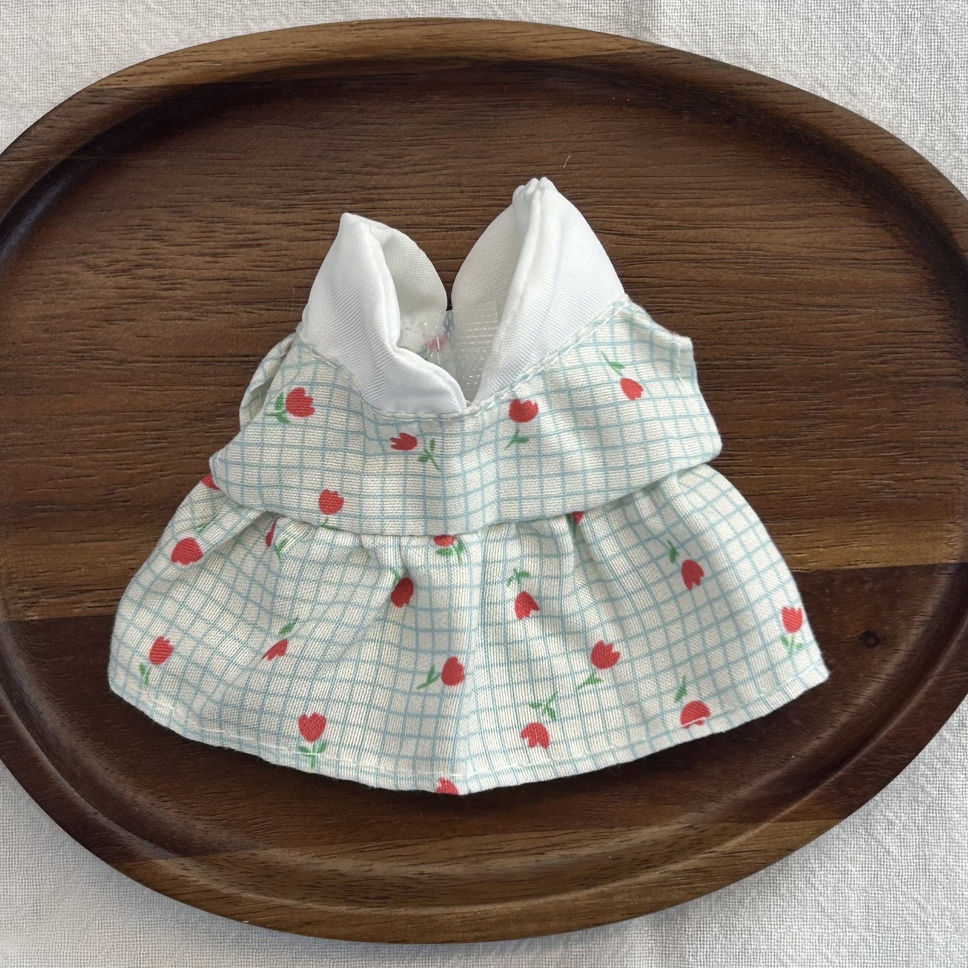 10cm doll clothing 17cm cotton doll floral dress replacement outfit kt cat diy accessory dimoo outfit