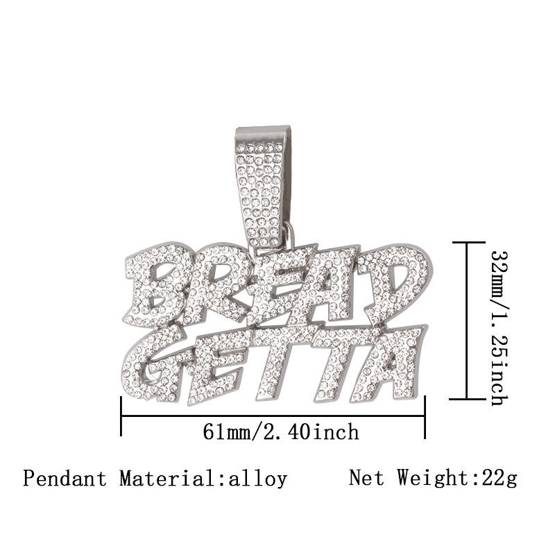 银色BREADGETTA吊坠