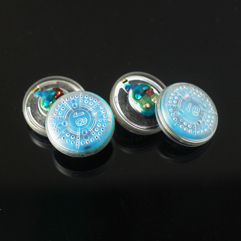 MX500 Flat Headphone Unit Speaker Blue Diamond Sapphire Diaphragm DIY Flat Headphone Accessories