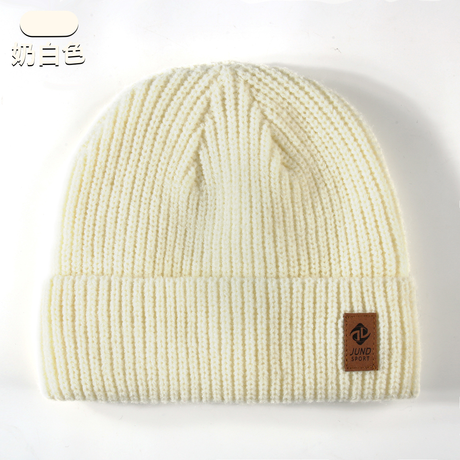 Knitted Hat Winter Men and Women New Double-Layer Thick Knit Hat Casual Outdoor Earflap Wool Hat