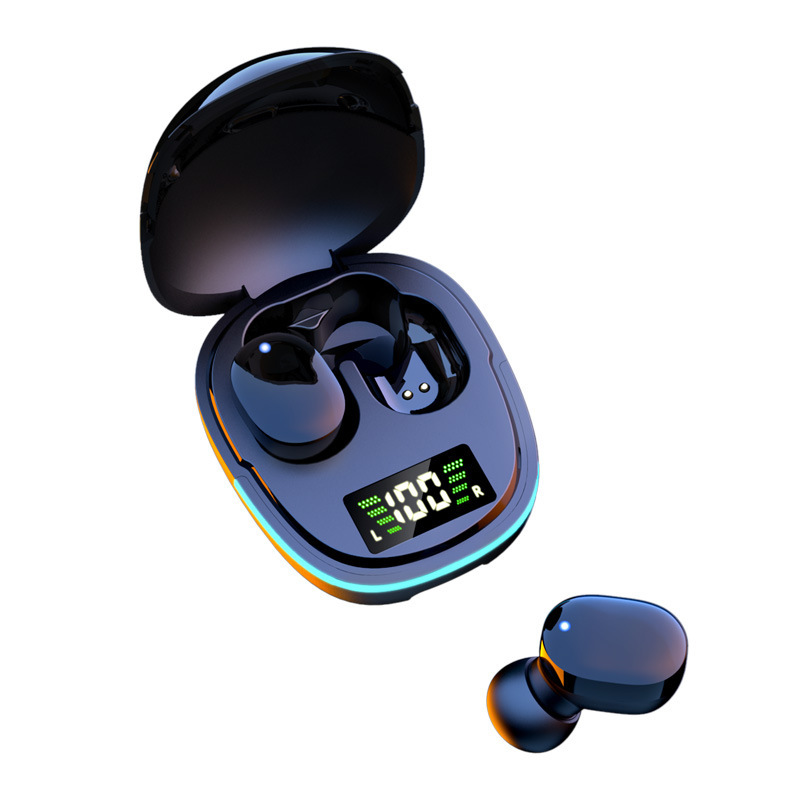 New Private Mold G9S Bluetooth Earphones Battery Display Dual Ear Stereo In-ear Sports Portable TWS