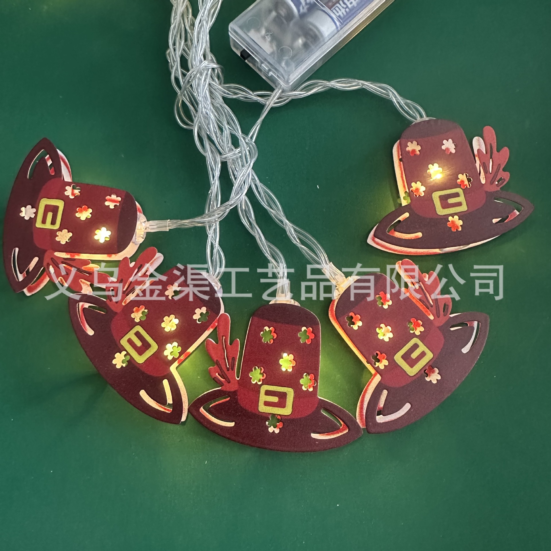 LED Pumpkin Maple Leaf Turkey Squirrel Sunflower Light Hedgehog Ladybug Light String Harvest Thanksgiving Decorative Lights