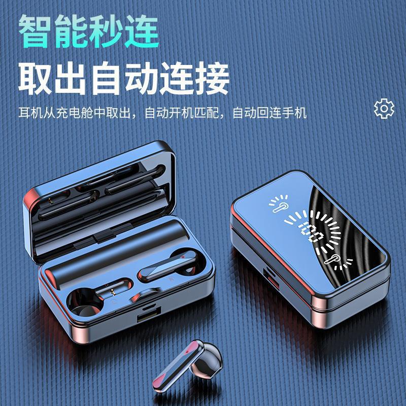 New mirror S20 wireless Bluetooth headset A30s touch digital display 5.1 sports ear tws wireless headset