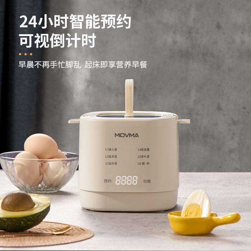 Egg Cooker Steamer Multifunctional Automatic Shut-off Household Small Mini Dormitory Boiled Eggs Breakfast