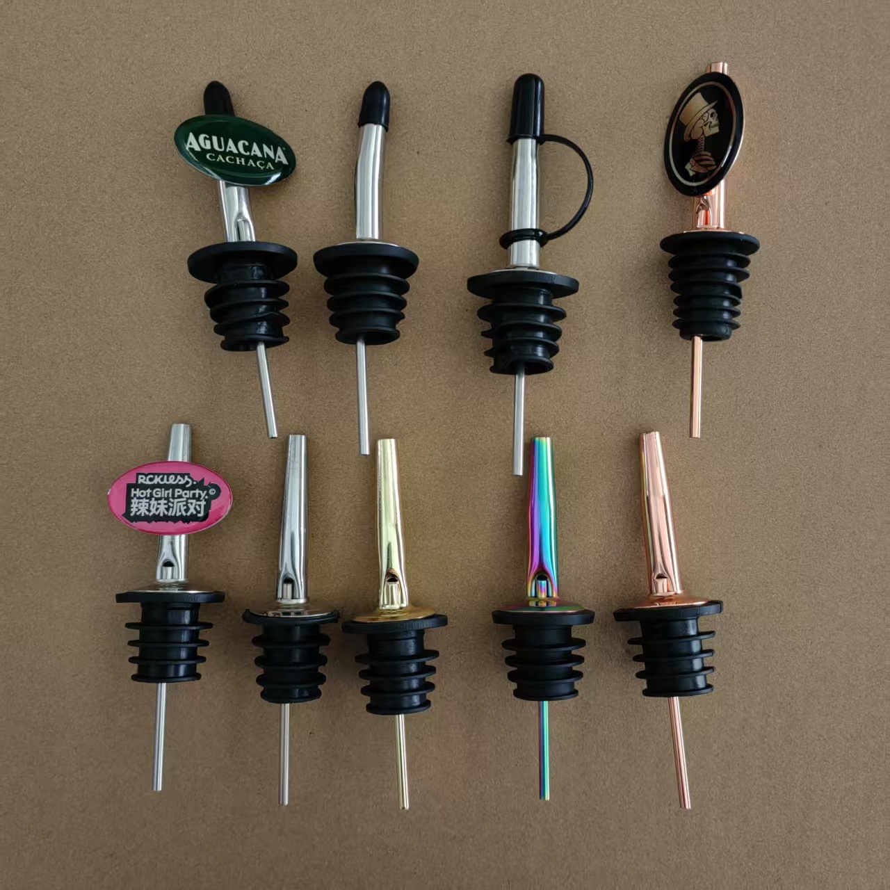 Stainless Steel Wine Pourer Liquor Pourer Oil Pourer Cocktail Bartender Pourer