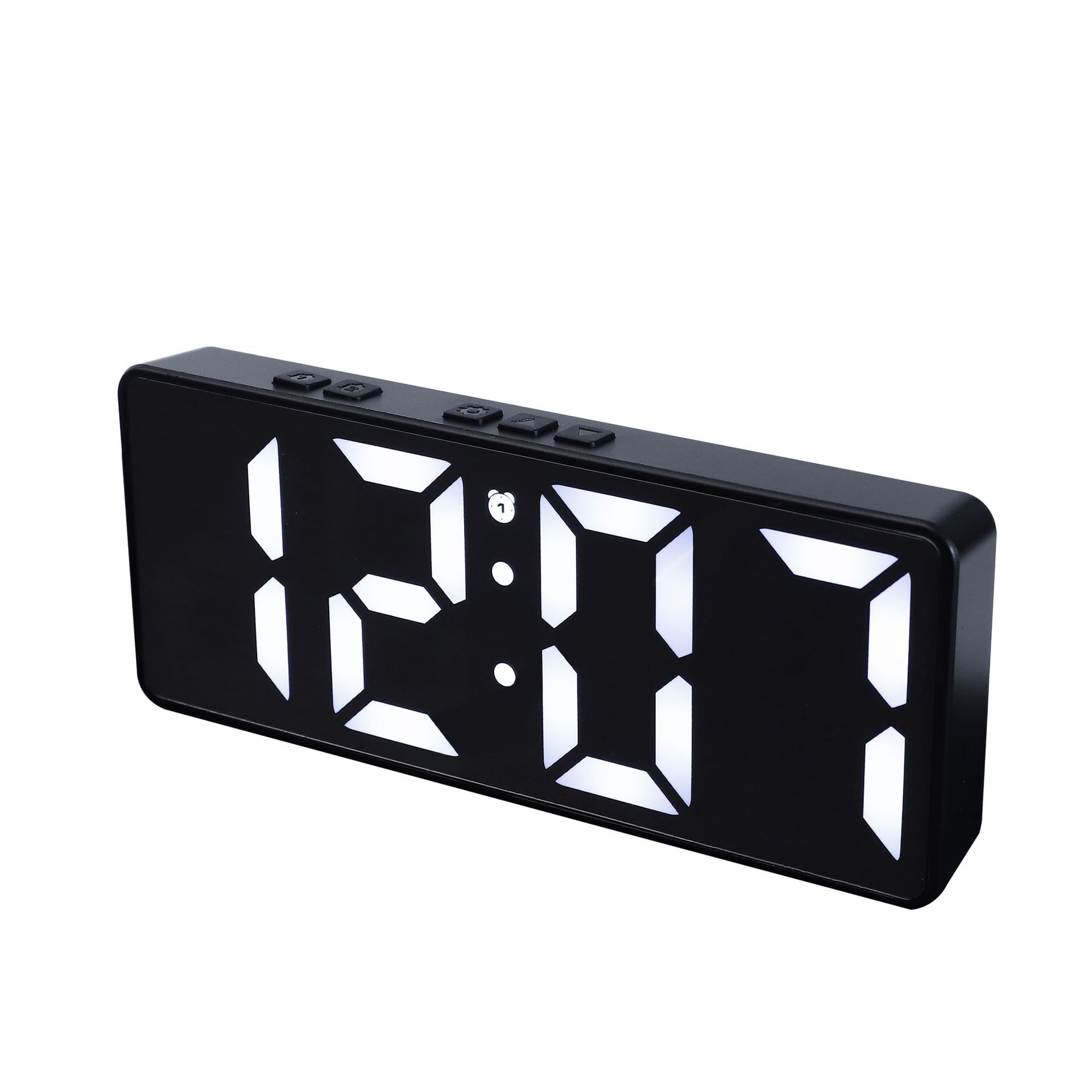 Simple LED Electronic Alarm Clock Colorful Clock Student Gift Night Light Silent Multifunctional Digital Alarm Clock