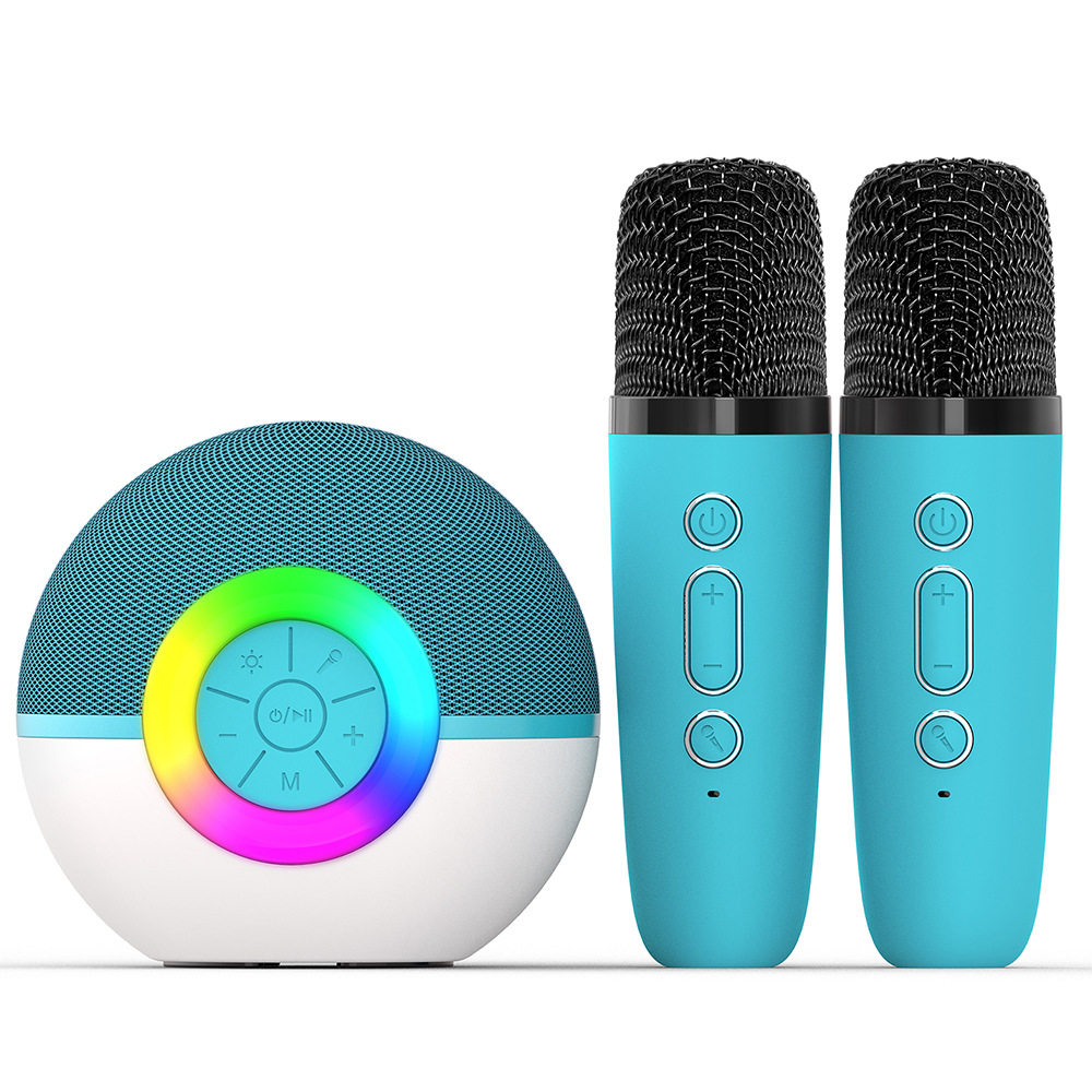 Zongxin T97 Children's Singing Machine Karaoke Bluetooth Speaker Microphone All-in-One Early Education Toy Multiple Voice Modes