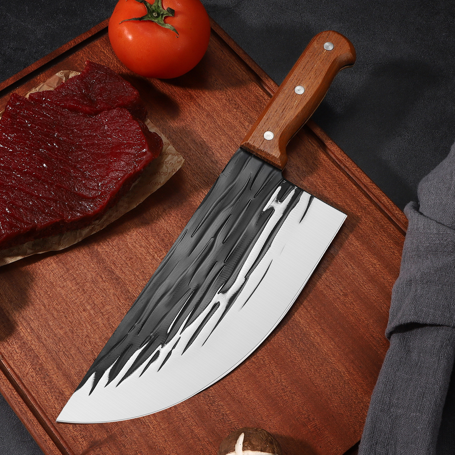 Market meat stall dedicated tool slaughterhouse pork segmentation knife pig cattle sheep boning knife meat processing plant pork knife