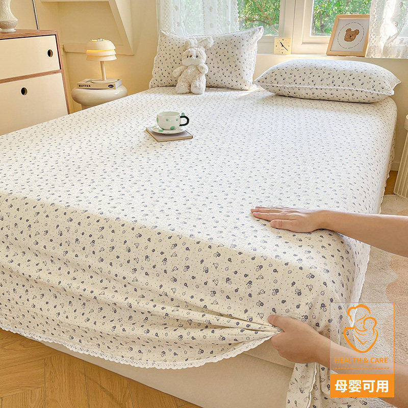 抗菌款-花影童梦【A类抗菌升级 孕婴可用】 · 床单单件-120x230cm【适合0.8-0.9m床】