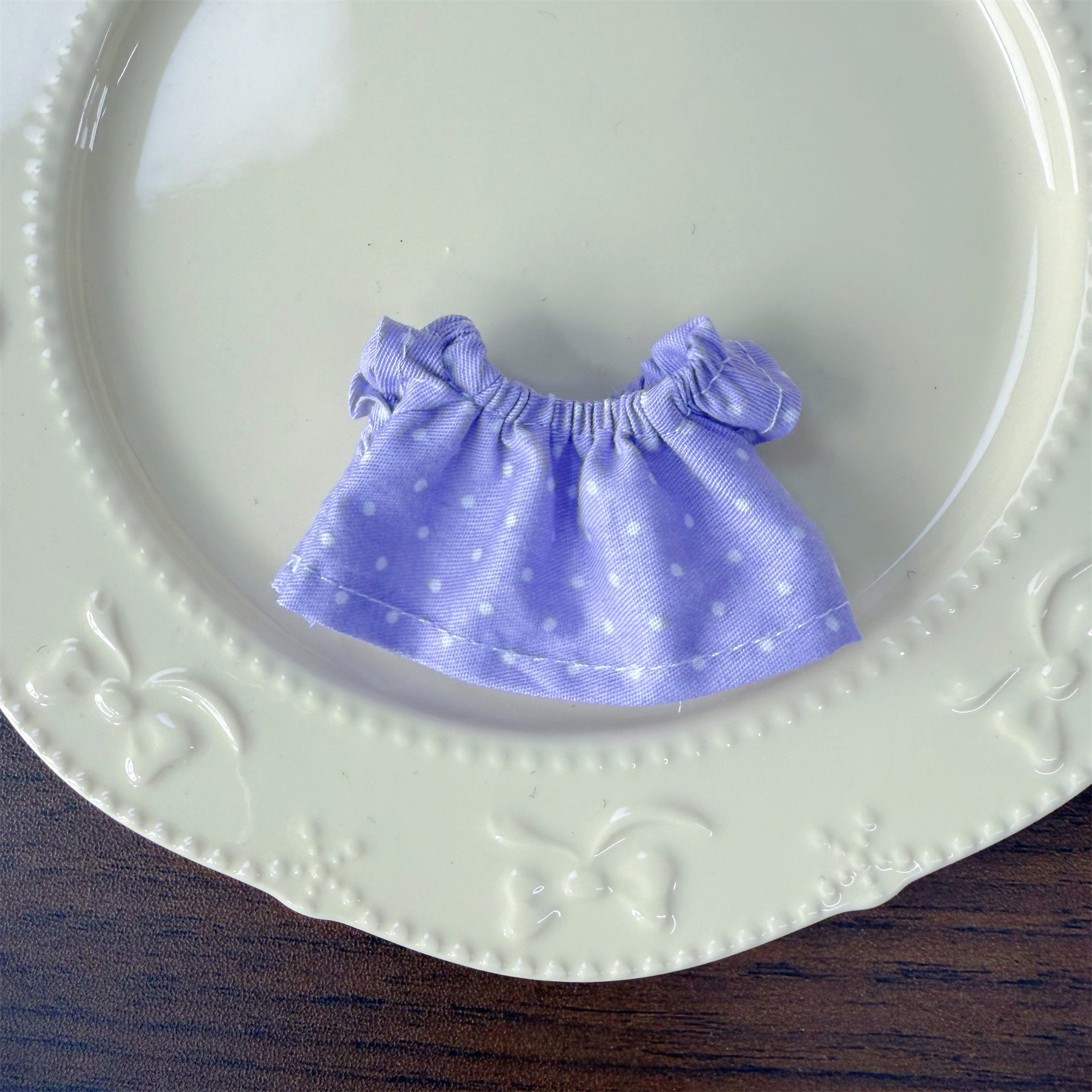 Fourth generation mini mini Labubu doll clothes 10cm dress-up clothes small skirt 4.0 LABUBU replacement