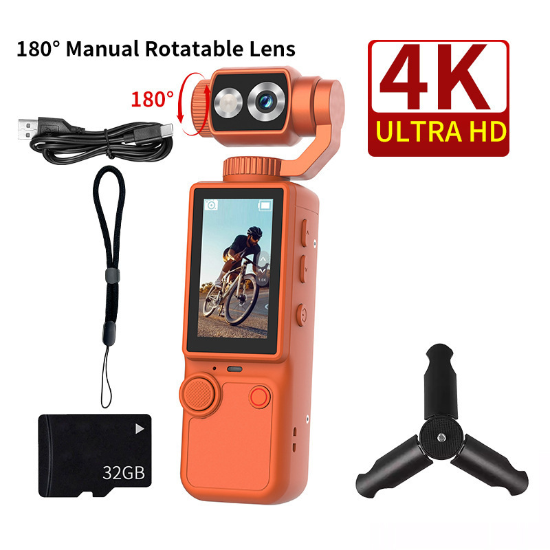 Q8 handheld outdoor sports camera ultra-clear autofocus conference recording portable pocket camera