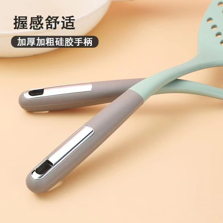 Silicone kitchen utensils kitchen supplies silicone spatula silicone slotted spatula kitchen silicone spatula cooking utensils frying household