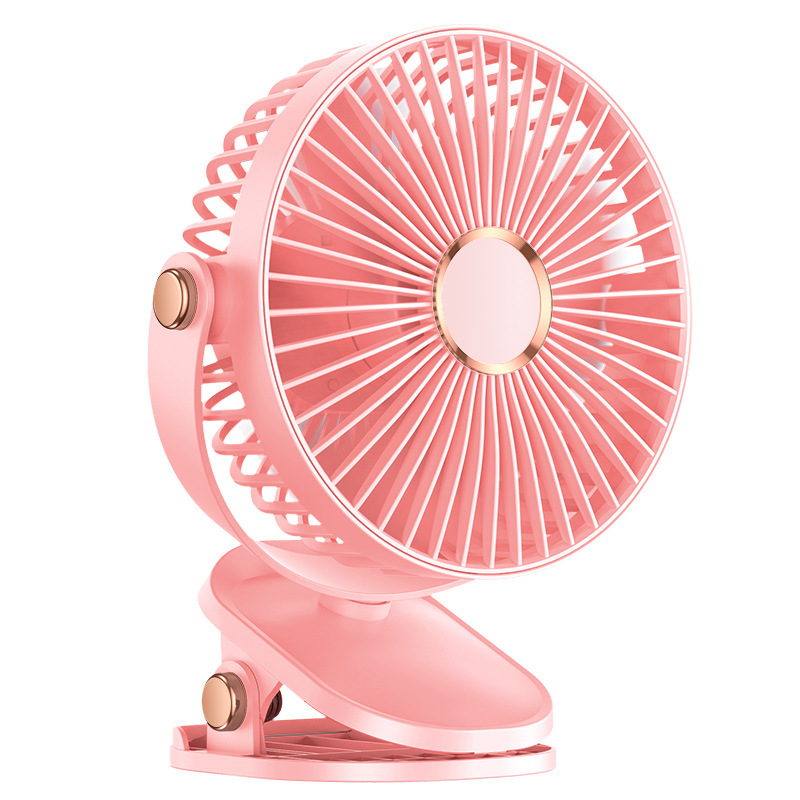 Desktop fan office desktop 2025 new small USB electric fan student dormitory long battery life baby stroller