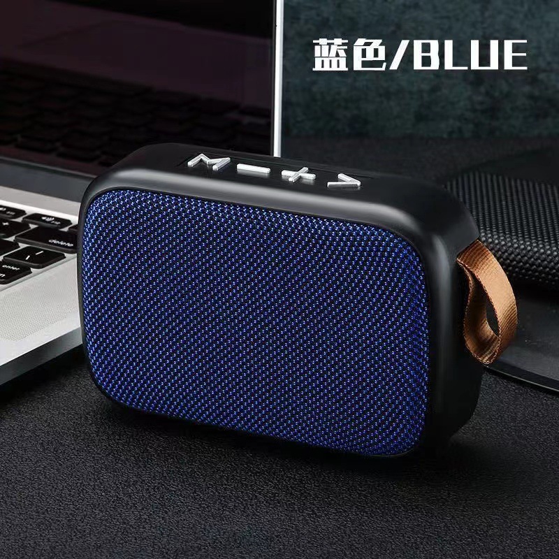 G2 Bluetooth Speaker Loud Bass Outdoor Portable Card-playing Small Audio Home Desktop Mini Speaker