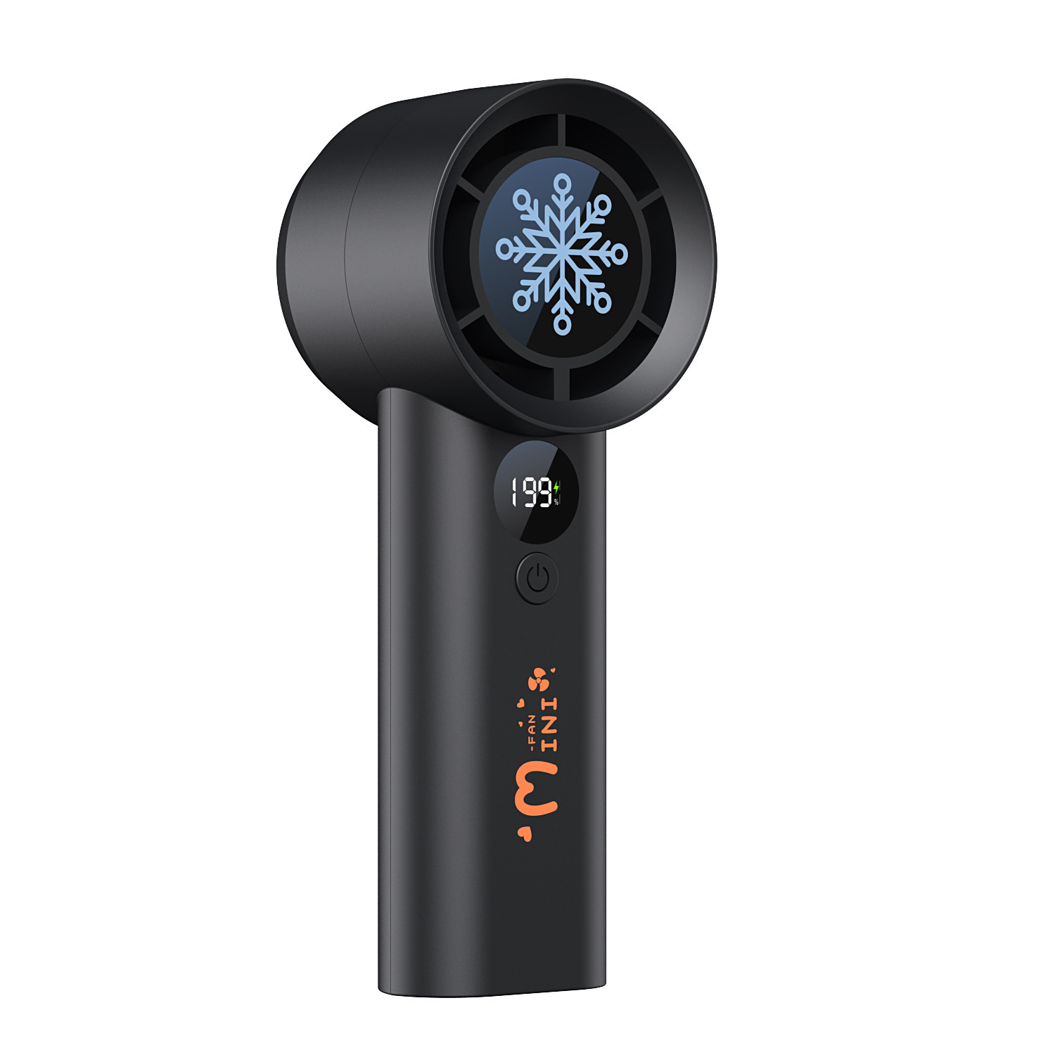 New T100S High Speed Handheld Small Fan USB Charging Mini Outdoor Portable Violent Turbo Fan