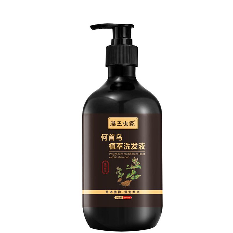 Bath King Series He Shou Wu Plant Extract Shampoo - Anti-Dandruff, Oil Control, Anti-Itch, Volumizing, Nourishing