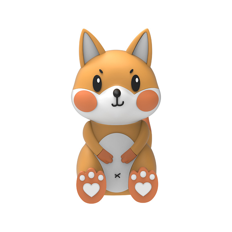 Cartoon Animal Bluetooth Speaker Small Mini Cute Panda Fox Bird Cat Leg Stretch Multi-function Wireless Speaker