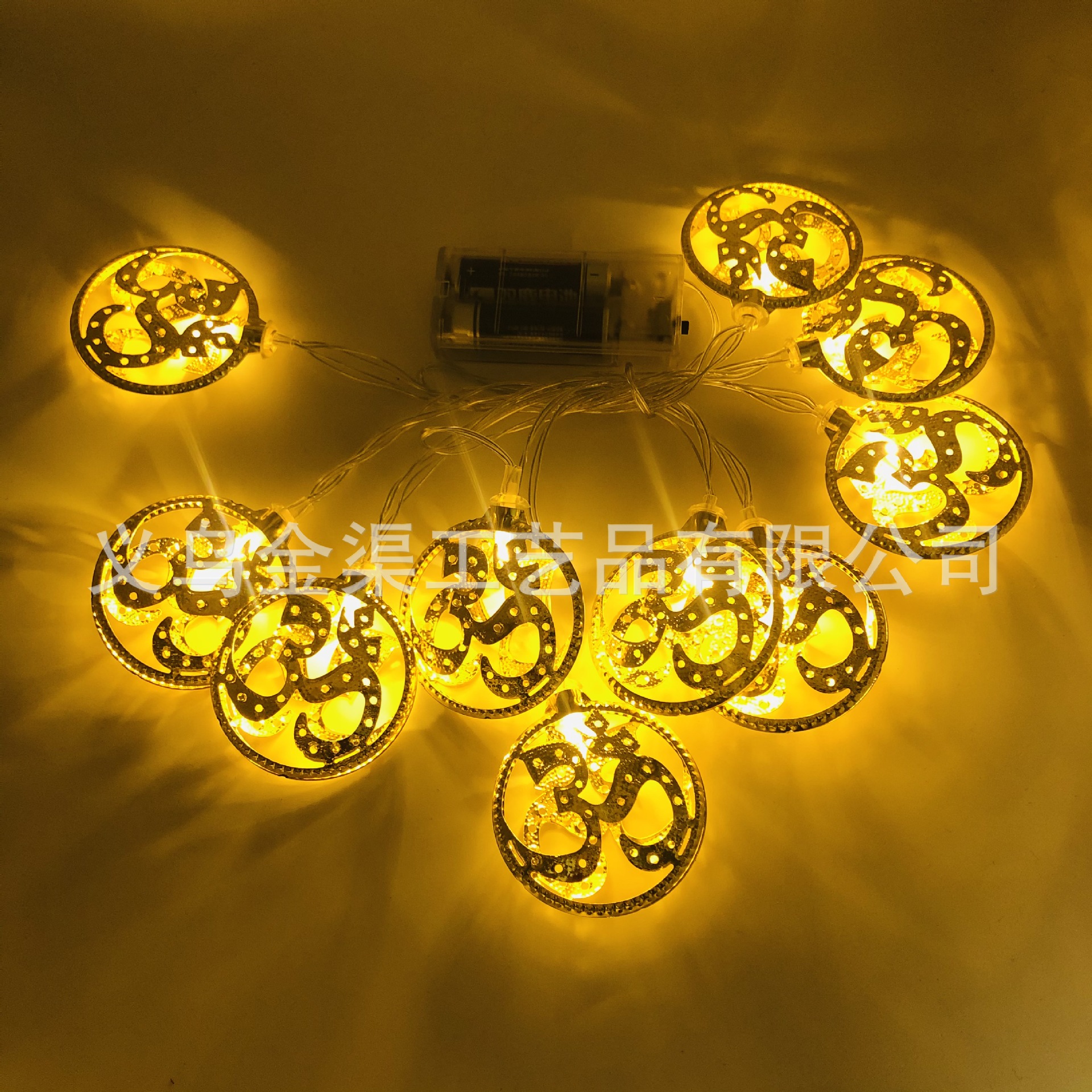 New Indian Diwali Light String LED Festival of Lights Decorative Light String Om Symbol Diwali