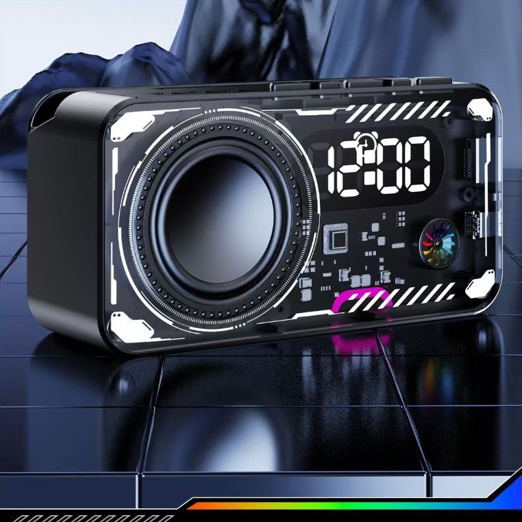 New Mecha Bluetooth Speaker Gift Speaker Phone Stand Bluetooth Speaker Card Slot Speaker