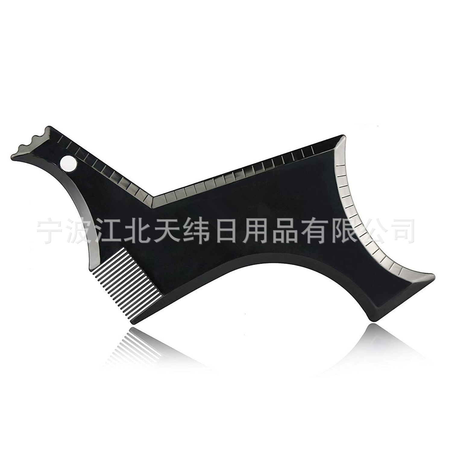 17 Transparent Beard Styling Comb Beard Ruler Beard Styling Tool Mustache Styling Comb Beard Tool
