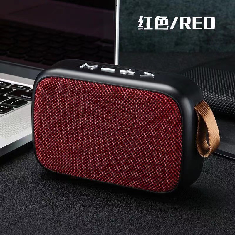 G2 Bluetooth Speaker Loud Bass Outdoor Portable Card-playing Small Audio Home Desktop Mini Speaker
