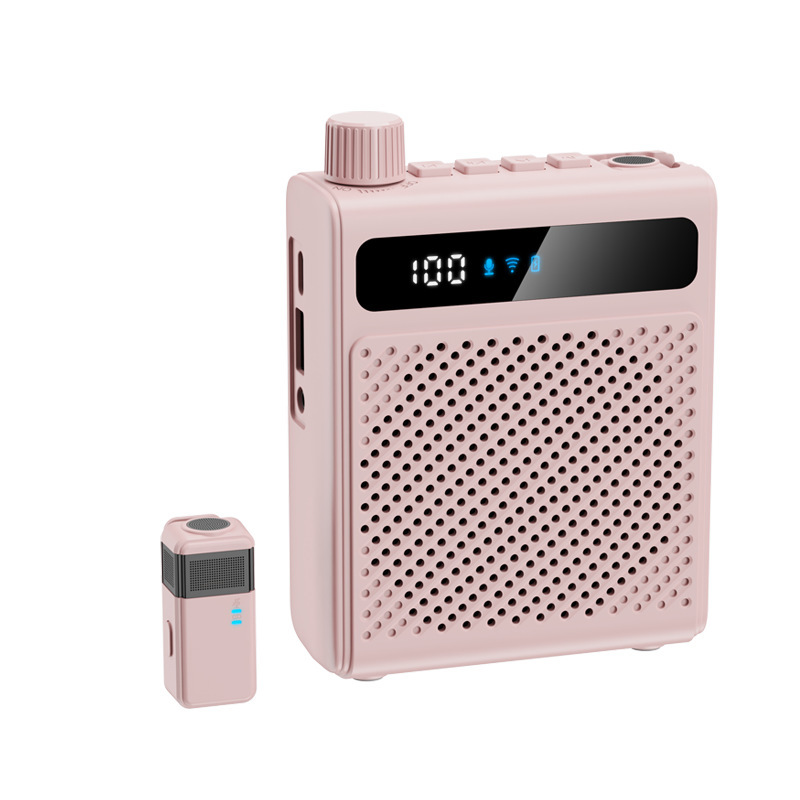 Little Bee Wireless Portable Amplifier, Super Loud Speaker, Anti-Howling Clip-on Amplifier