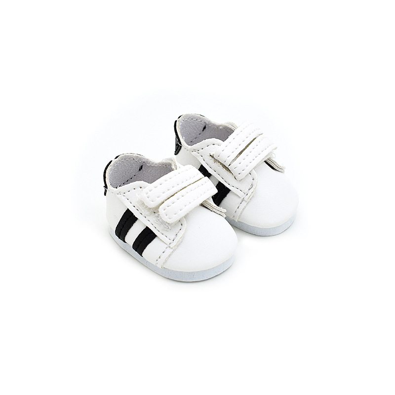 Chubby Body 20cm Cotton Doll Lace-Up Shoes Sneakers 14-Inch Doll Casual Sports Shoes