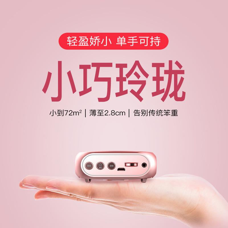 Noboxin S17 Bee Amplifier for Teacher Teaching, Tour Guide, Shopping Mall Waist-hanging Portable Sales Speaker Player