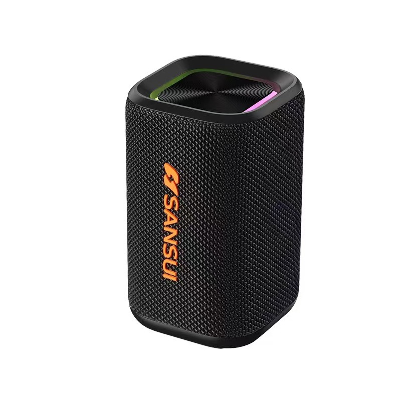 Shanshui U8 Outdoor Portable Dustproof Bluetooth Speaker Plug-in Speaker Color Light Subwoofer New