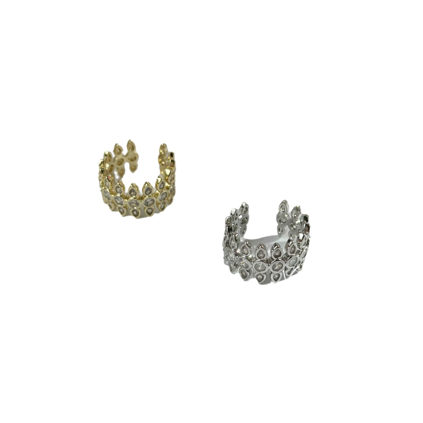 New Mesh Diamond Ring for Women Index Finger Exquisite Commute
