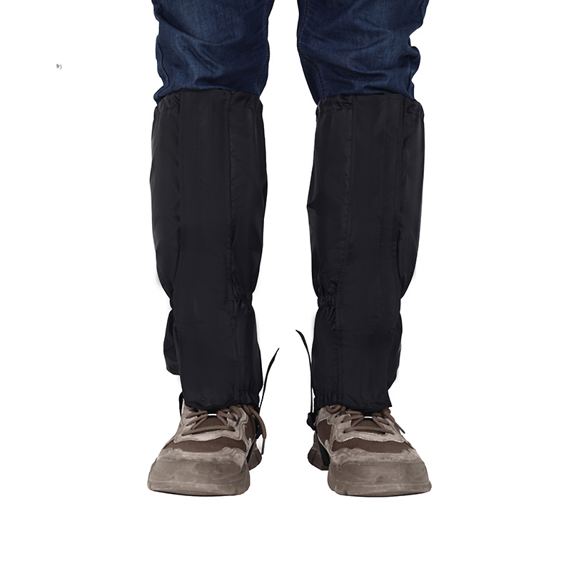 Gaitres Outdoor Zipper Velcro Snow Gaiters Sand-Proof Insect-Proof Leg Gaiters Desert Shoe Covers Hiking Foot Covers