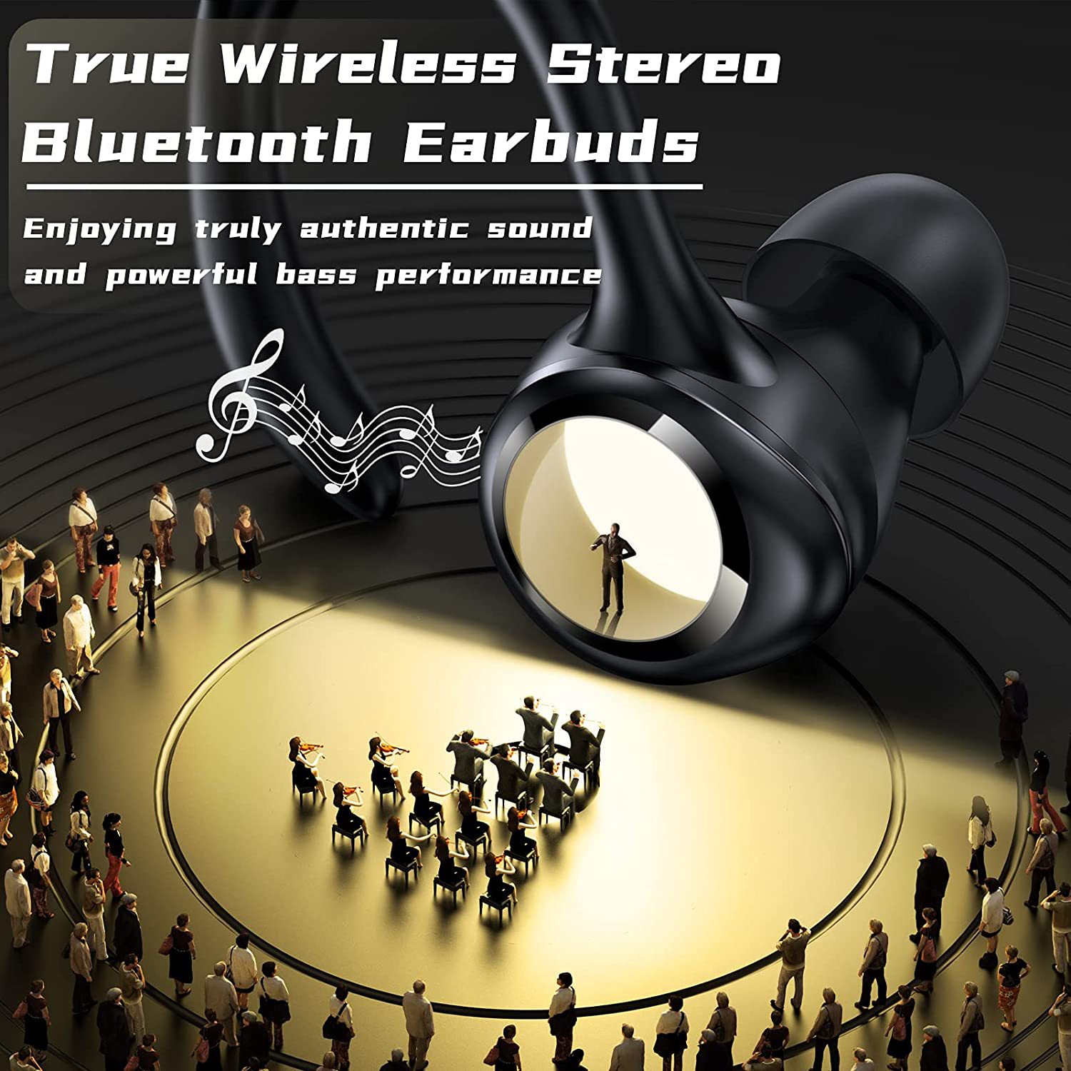 Open-Ear Headphones TWS Dual-Ear Wireless Sports ENC Call Noise Reduction Low Latency Bluetooth Headphones