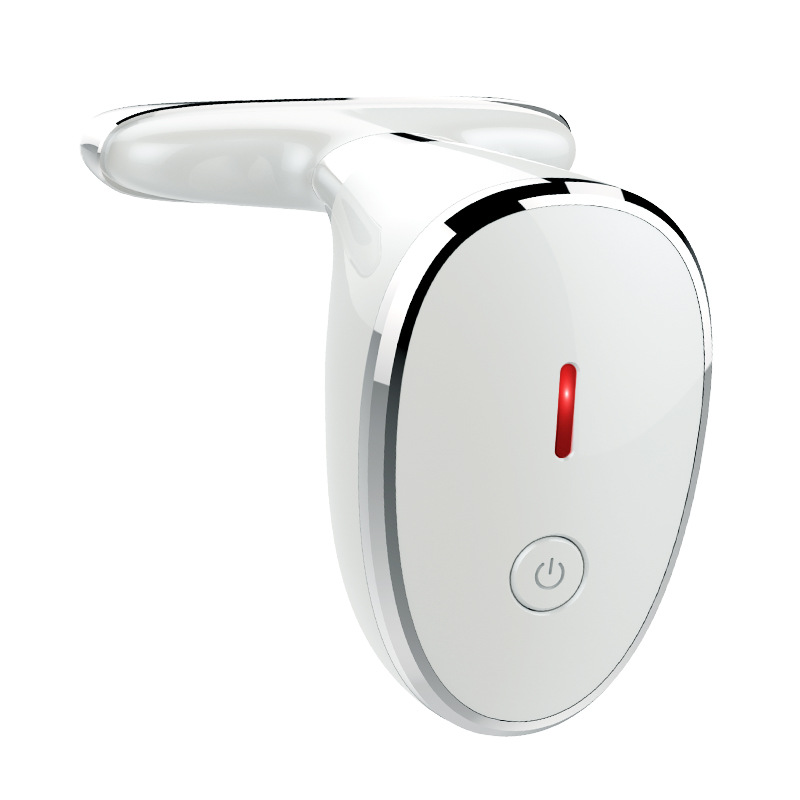 New Neck Beauty Device Vibration Massage Neck Line Device Small Iron Lifting Neck Facial Color Light导入 Beauty Device