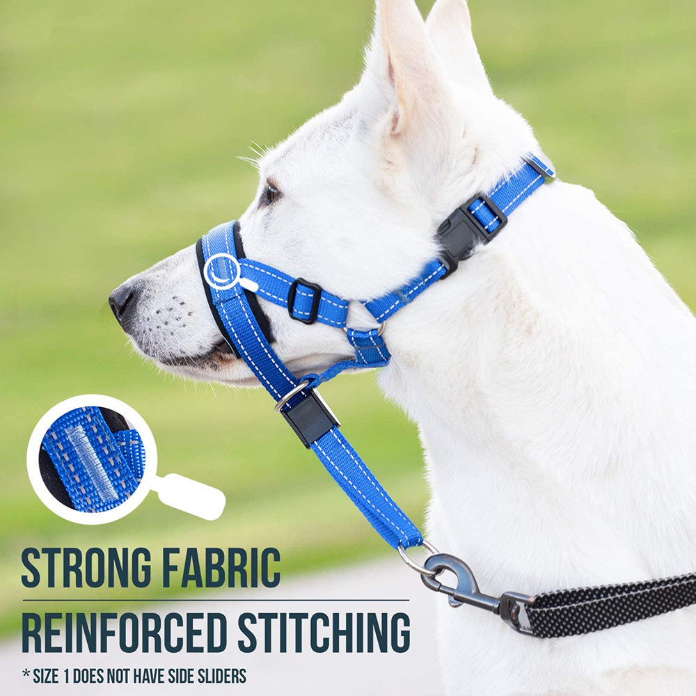 Pet Supplies Pet Muzzle Nylon Dog Muzzle Dog Mouth Rope Anti-Bark Anti-Bite Anti-Pull Dog Rope