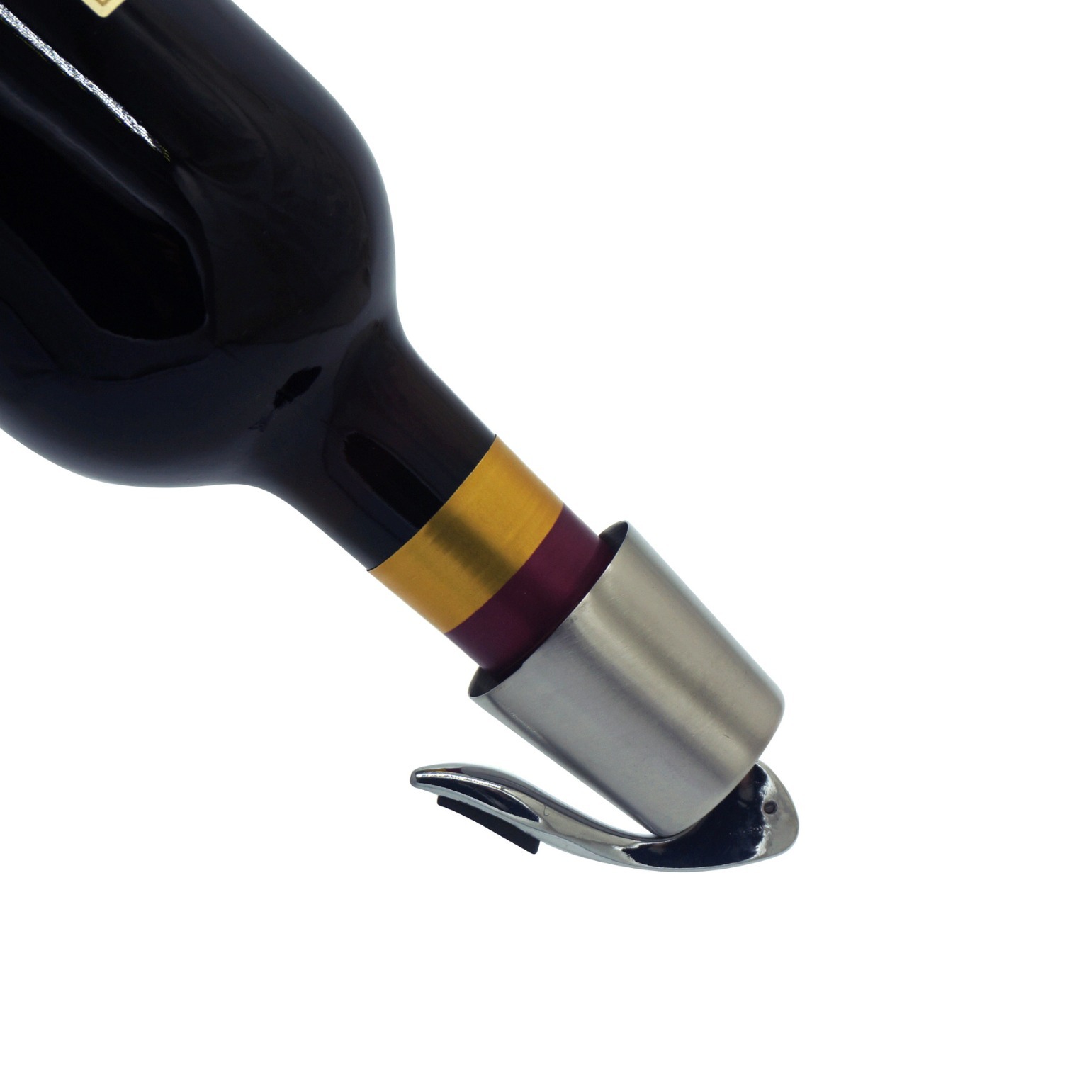 Stainless steel red wine stopper wine bottle stopper fresh-keeping red wine stopper metal bottle stopper red wine stopper