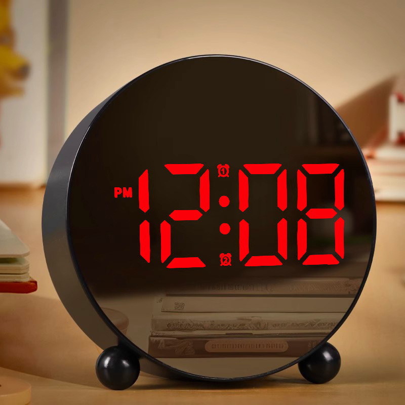 Simple alarm clock LED electronic clock children's home electronic clock bedside clock temperature clock student alarm clock