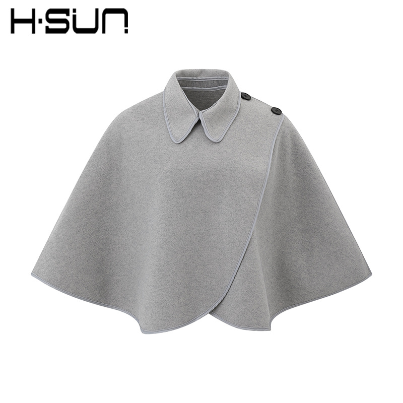 2026 New Faux Fur Rabbit Fur Scarf Women's Knit Cape Small Jacket Women's Autumn and Winter Loose New