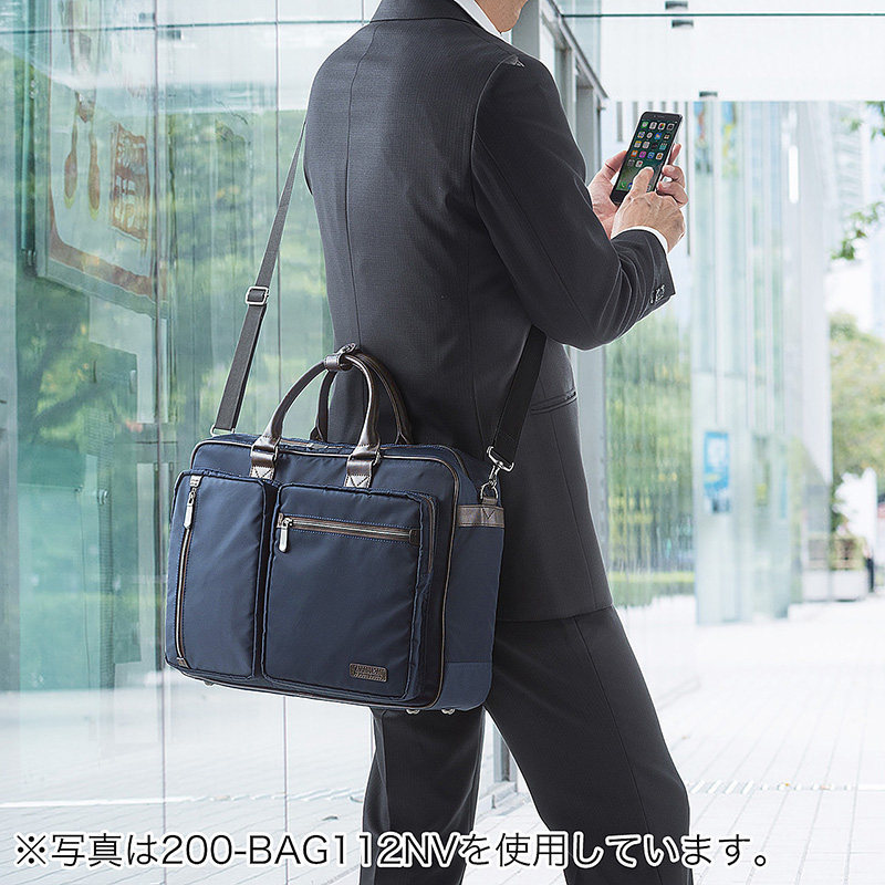 Japan SANWA computer bag 15.6 inch 3-way handbag shoulder backpack 200-BAG112BK